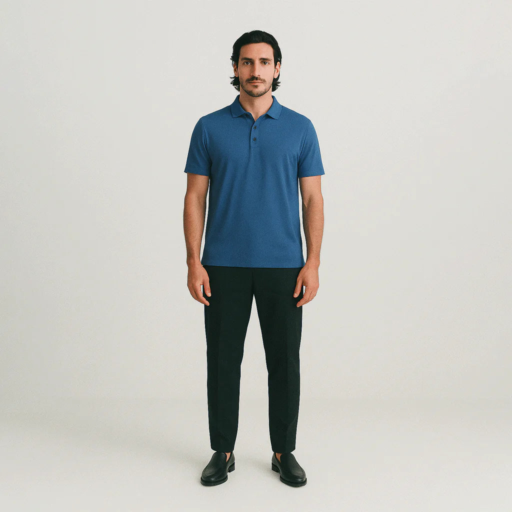 The Maison Ice Silk Polo Shirt