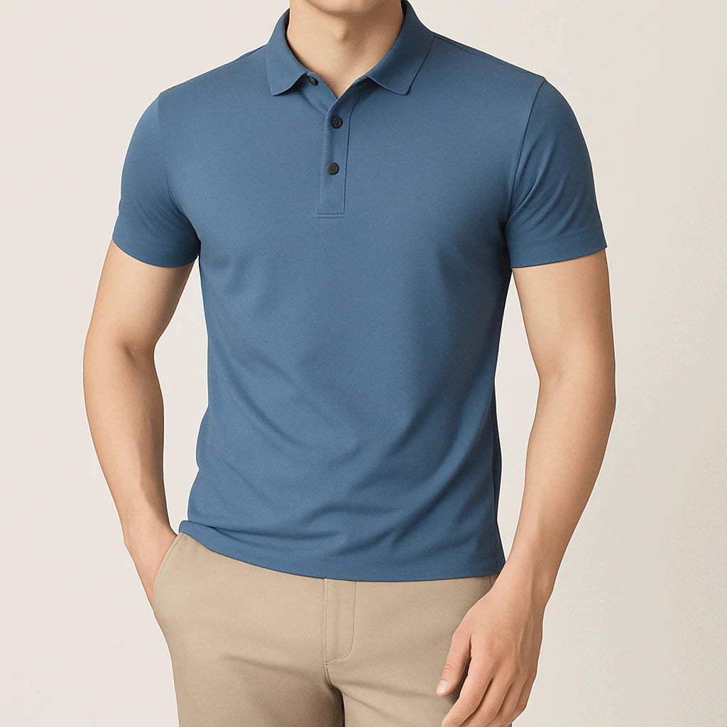 The Maison Ice Silk Polo Shirt