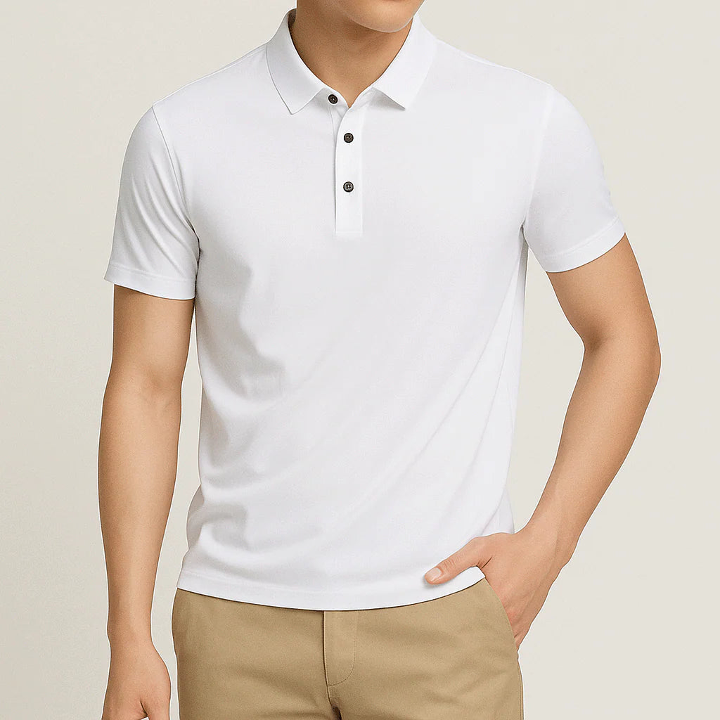 The Maison Ice Silk Polo Shirt