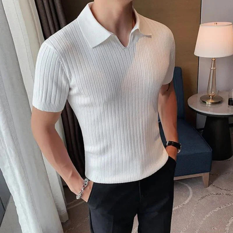 The Maison Vintage Slim Fit Polo Shirt