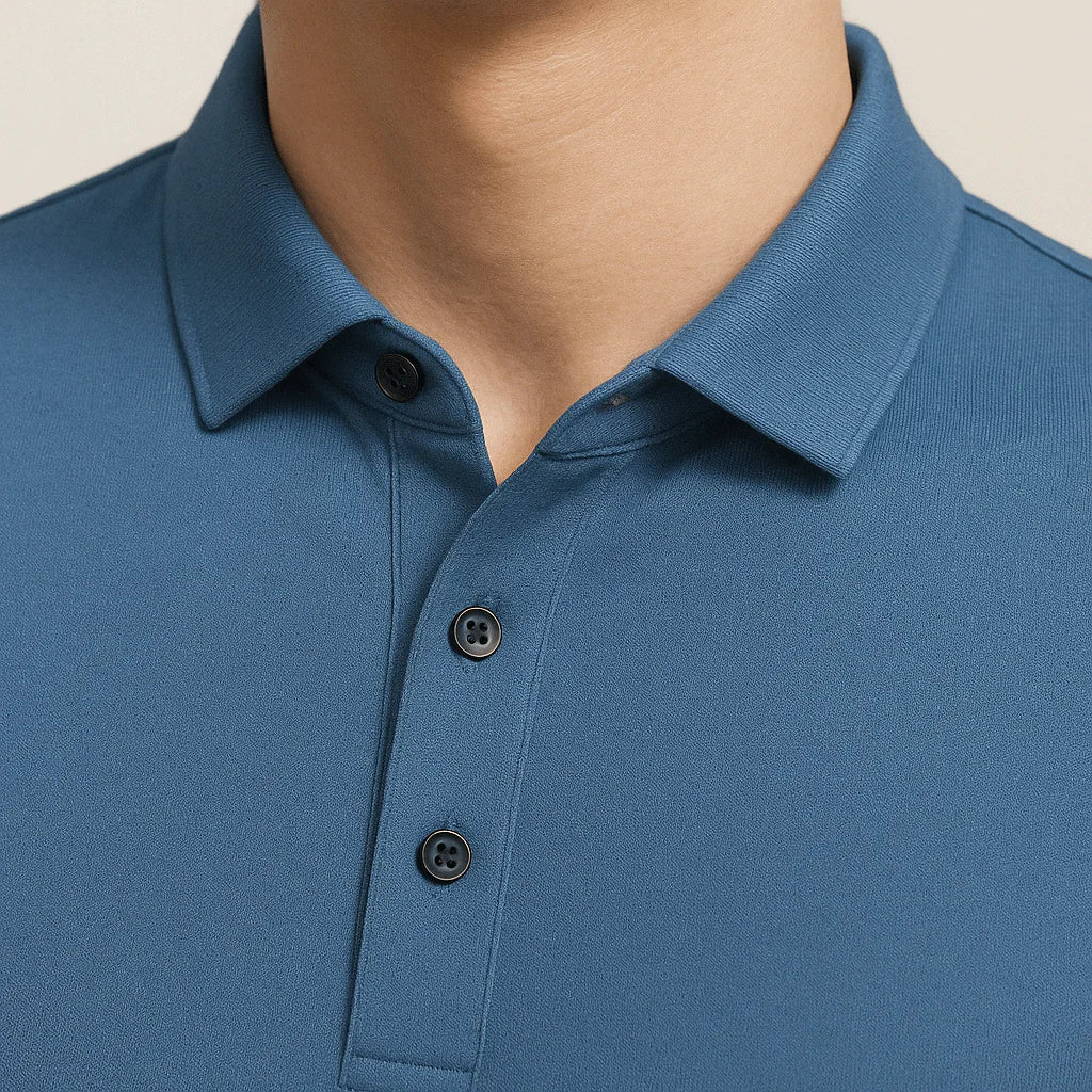 The Maison Ice Silk Polo Shirt